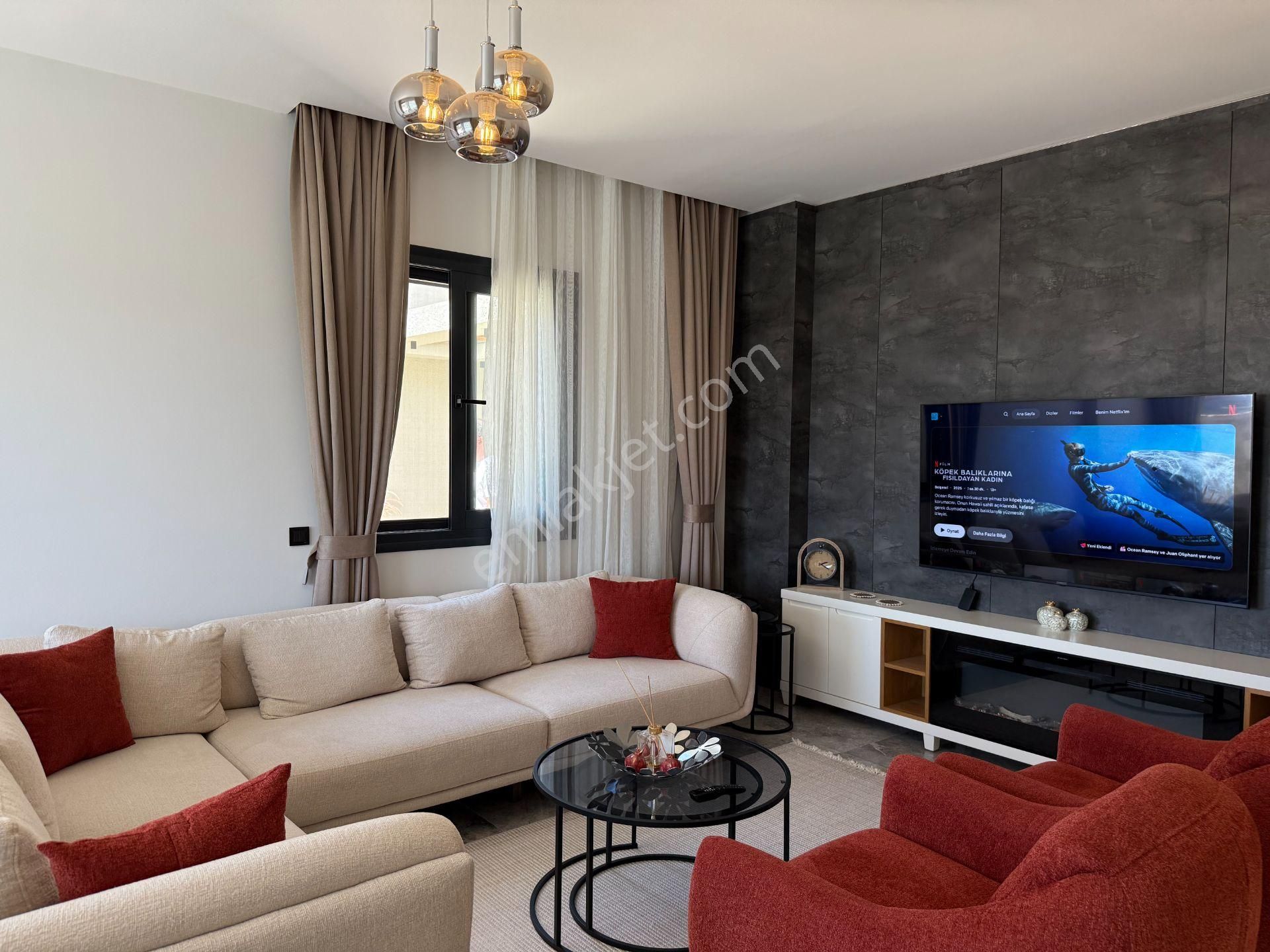 Gümüşlük'de Kiralık 4+2 Ultra Lüks Villa - Görsel 15