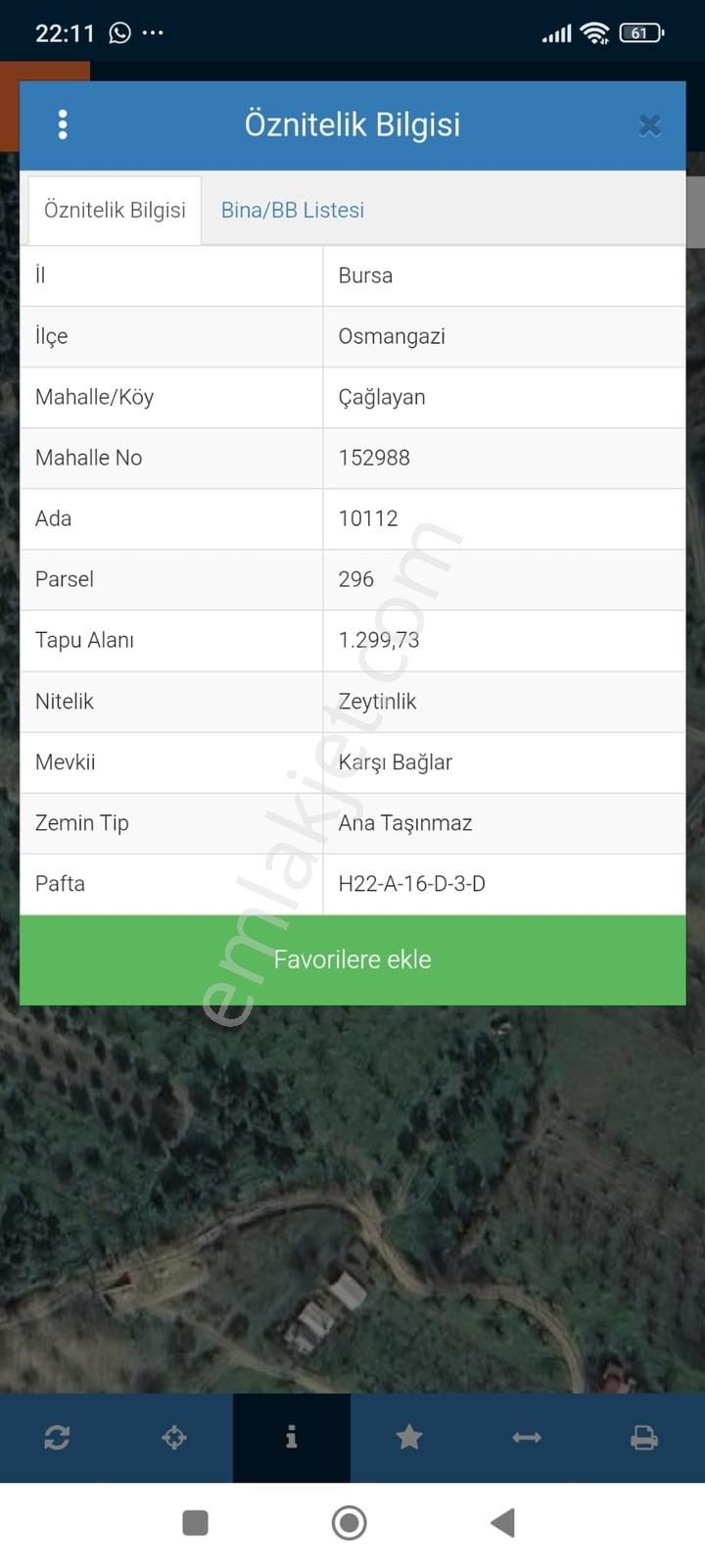 Çağlayan Köyde 1300 M2 Tek Tapu Müstakil Parsel - Görsel 4