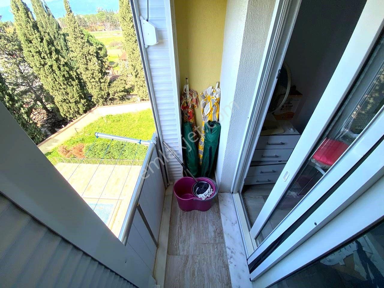 ꧁aktiften Ören'de Denize 200 Metre Ara Kat Geniş Balkonlu Havuzlu Sitede Satılık 1+1 Daire - Görsel 31