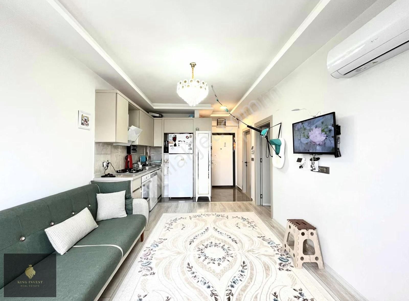 King'den Tömük'te İçi Özel Yapım | Deniz Manzaralı 1+1 Lüx Daire - Görsel 18