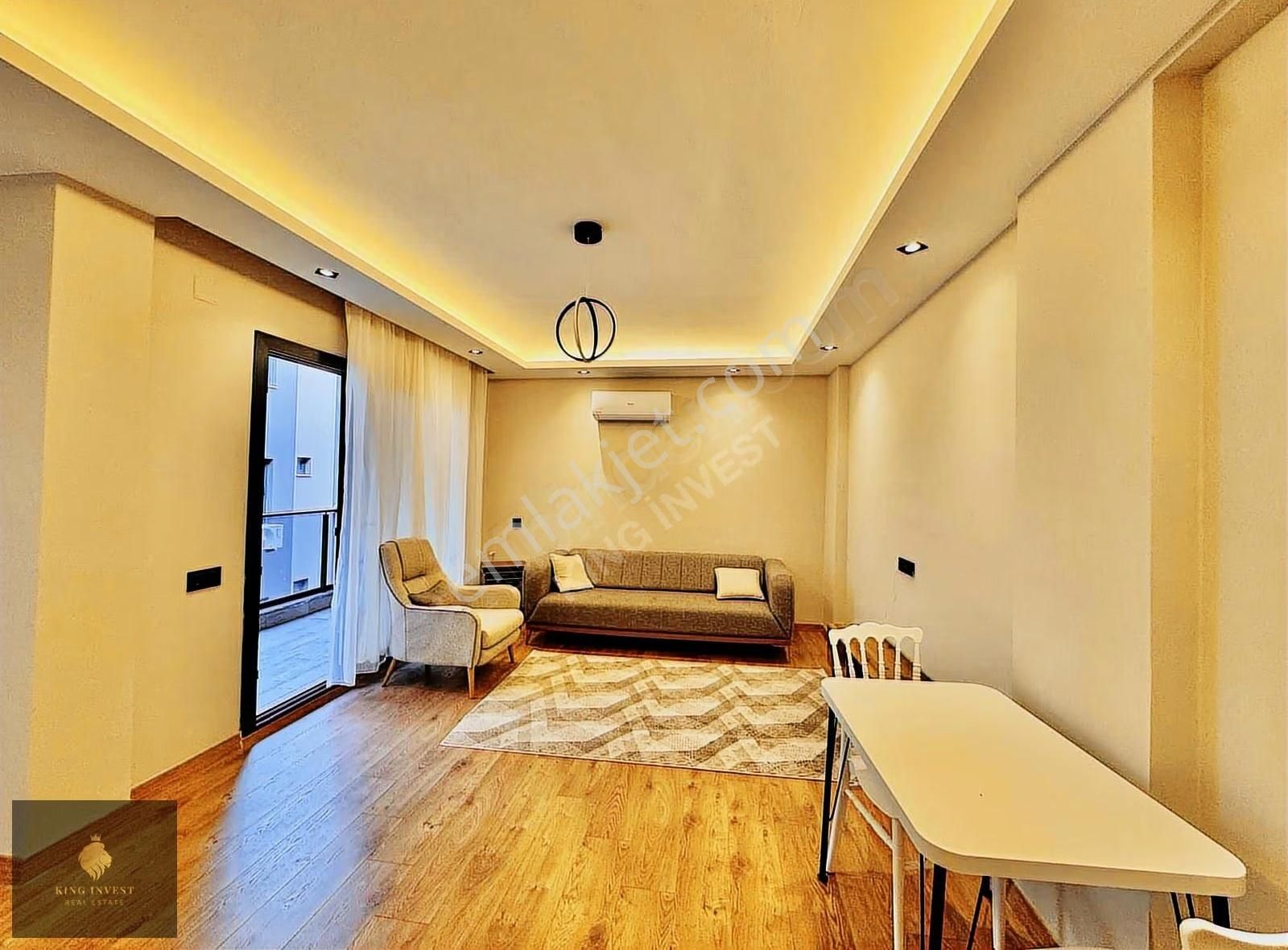 King Den Aşağı Alatada Sıfır Eşyalı Lüx 1+1 Kiralık Daire - Görsel 18