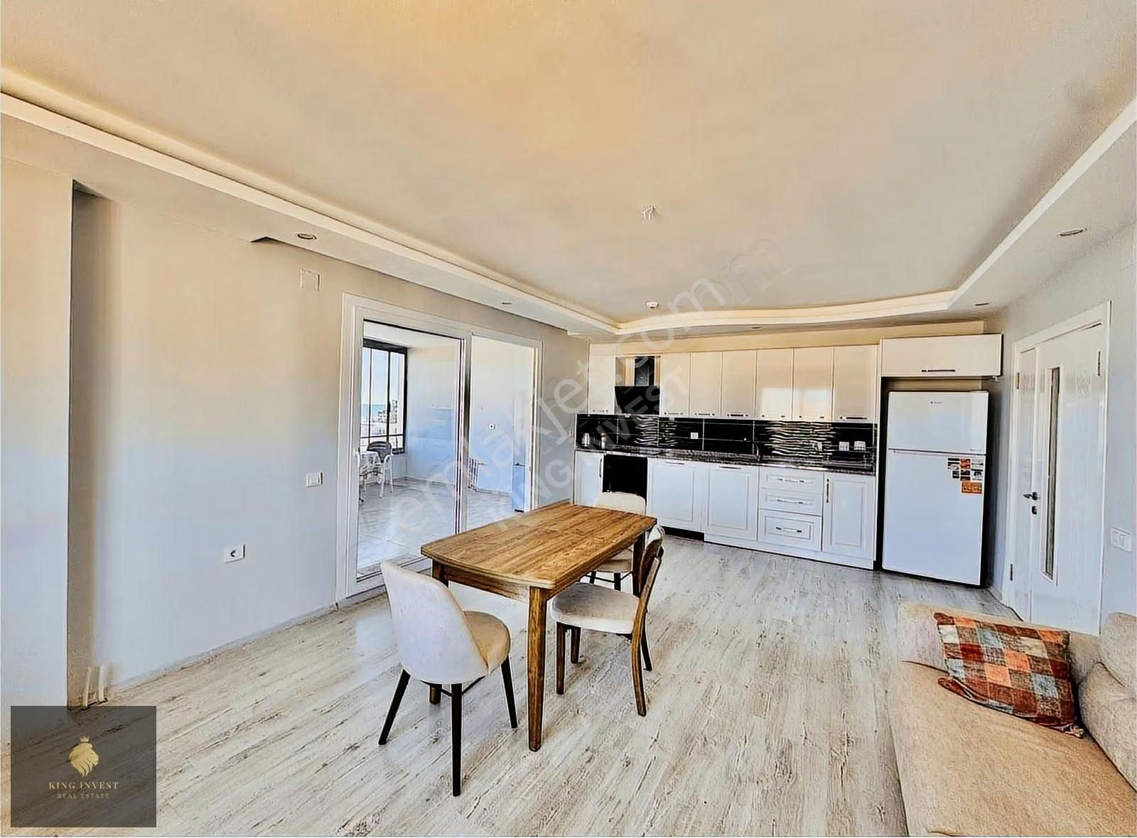 King'den Full Deniz Manzaralı, Teraslı Eşyalı Geniş 2+1 Daire - Görsel 8