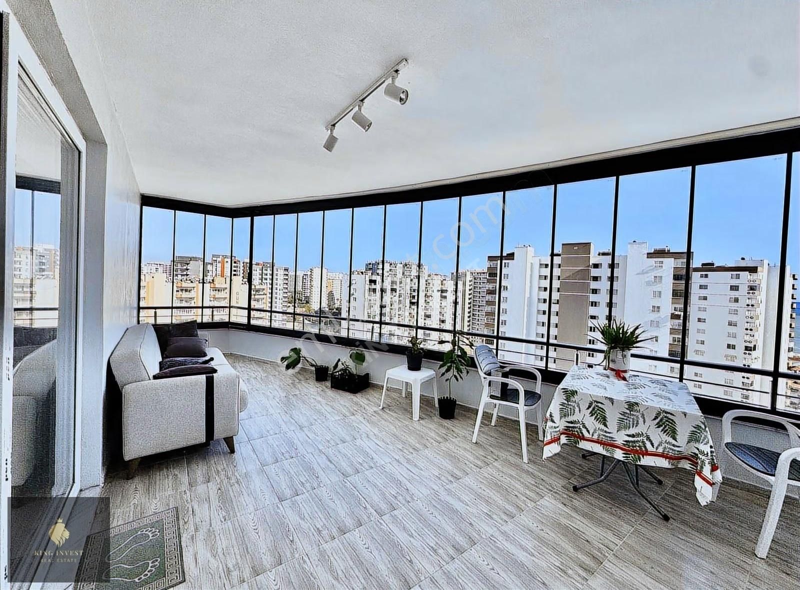 King'den Full Deniz Manzaralı, Teraslı Eşyalı Geniş 2+1 Daire - Görsel 25