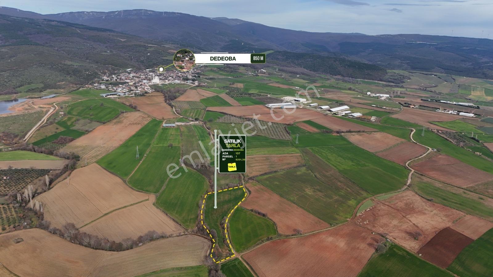 Expert'ten Bandırma Dedeoba'da Satılık 8291 M² Tarla - Görsel 2