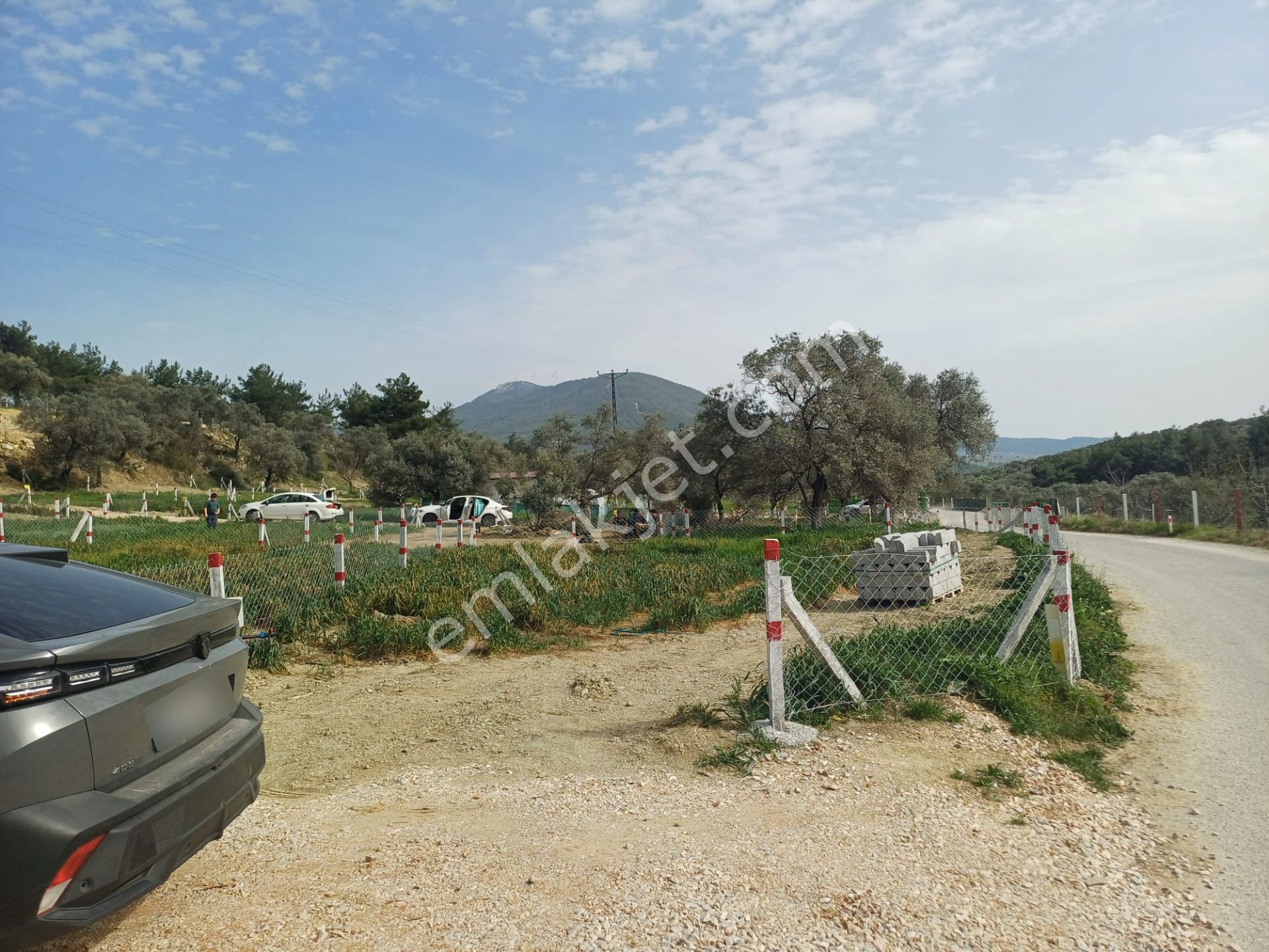 İzmir Kemalpaşa Vişnelide Satılık Tarla Hobi Bahçesi 224 M2 Anayola Sıfır Çift Cepheli - Görsel 4