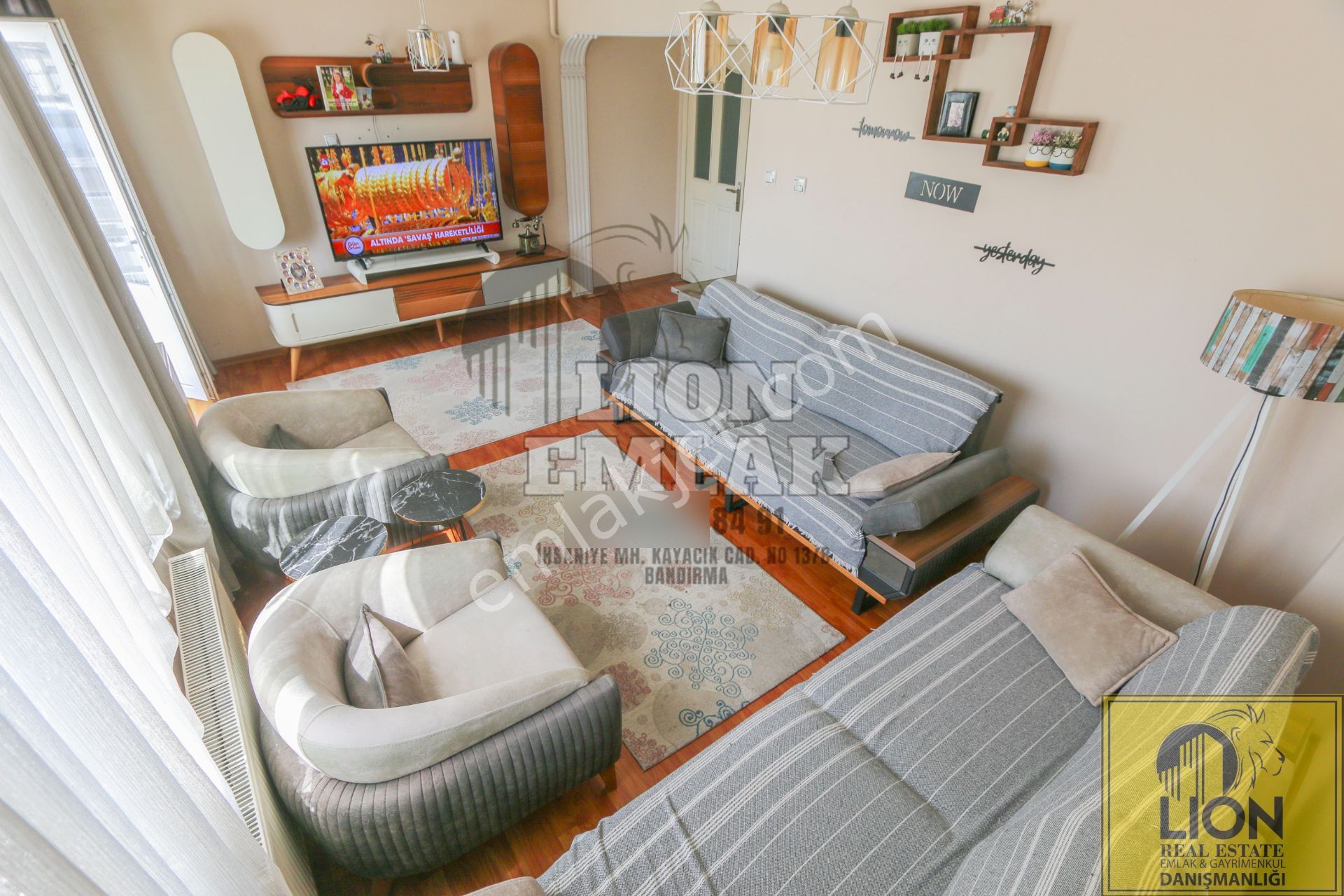 🟨⬛lıon Emlak'tan 600 Evler'de Geniş Balkonlu 2+1 Satılık Daire ⬛🟨 - Görsel 2