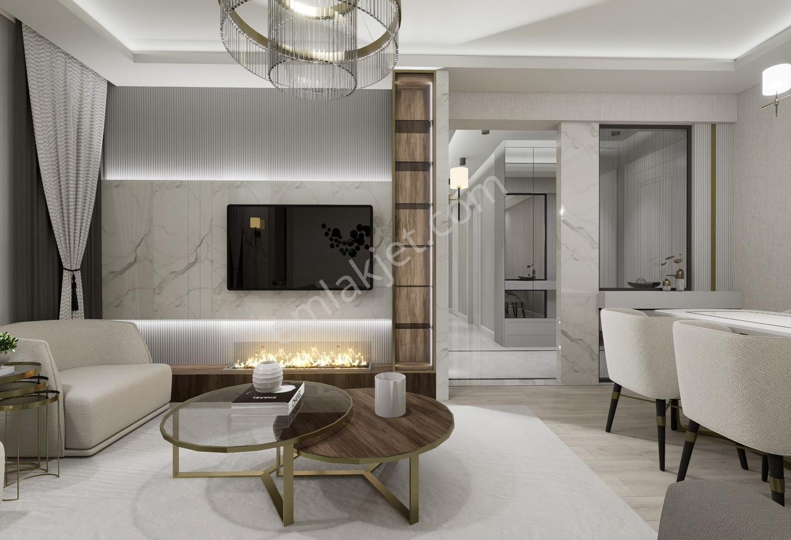 Saraycık' Da Site İçinde Açık Kapalı Otoparklı Satılık 3+1 Daire - Görsel 26