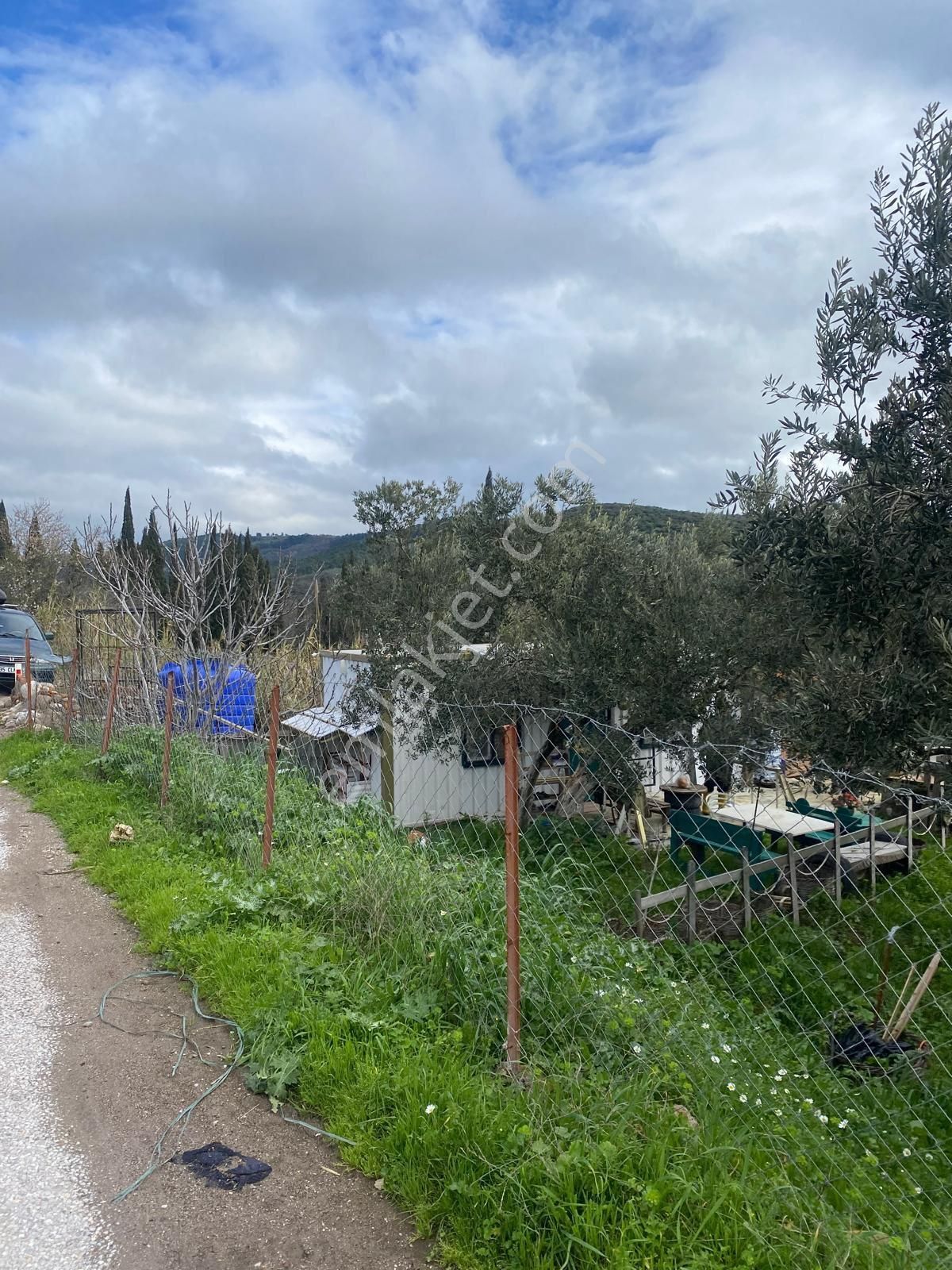 Bergama Sarıcalarda'da Yaşama Hazır Zeytinlik! 1658 M² Konteyner Evli,elektrik-su-traktör+atv - Görsel 18