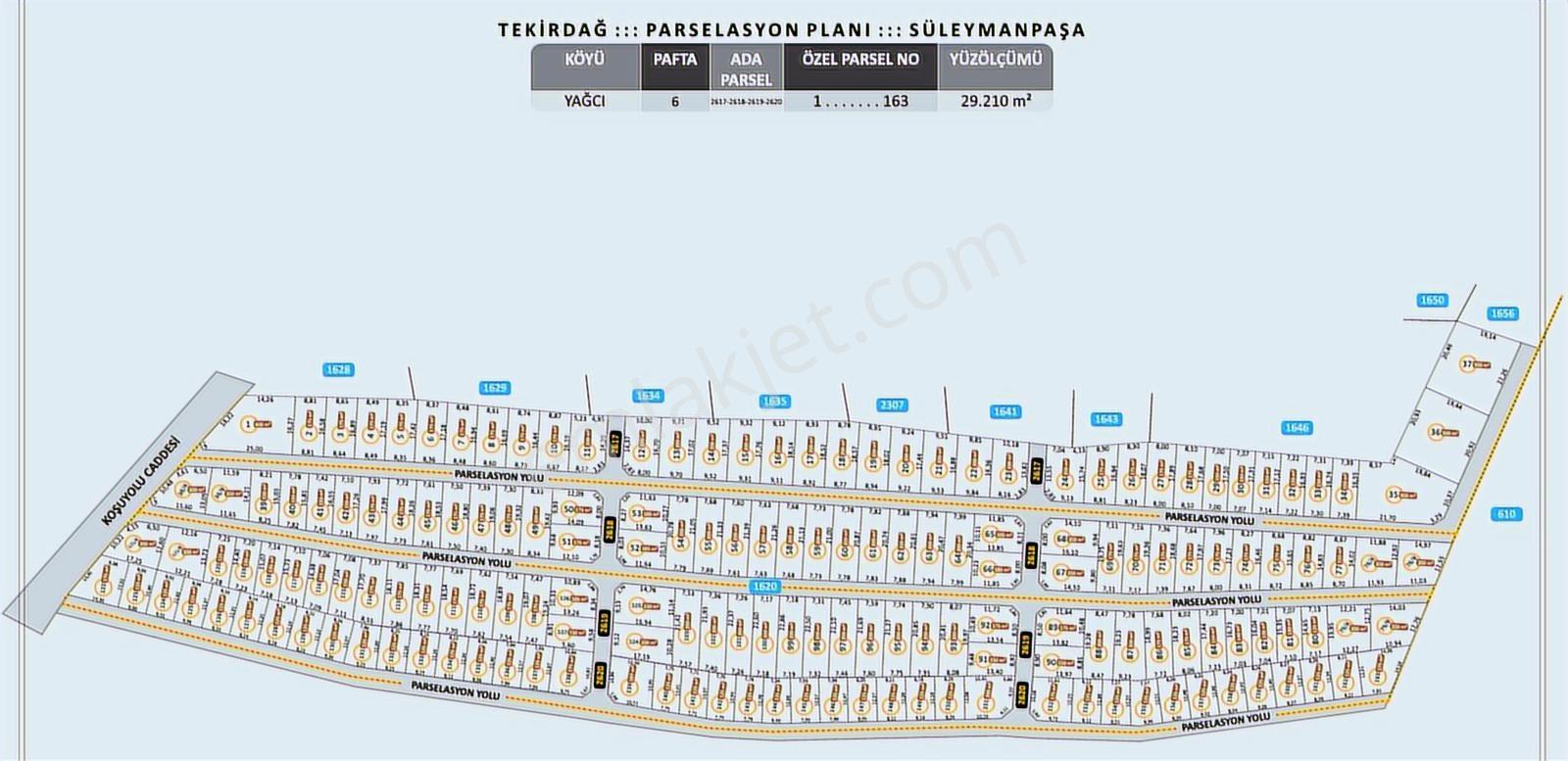 Süleymanpaşa Yağcı'da Anayola Cephe 175m2 Fırsat Parsel - Görsel 8
