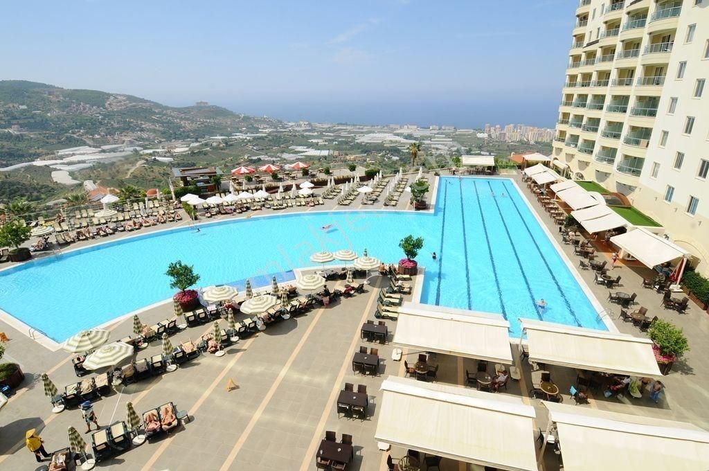 Alanya Gold City Hotel 2+1 Satılık Full Kompleks Muhteşem Daire - Görsel 5
