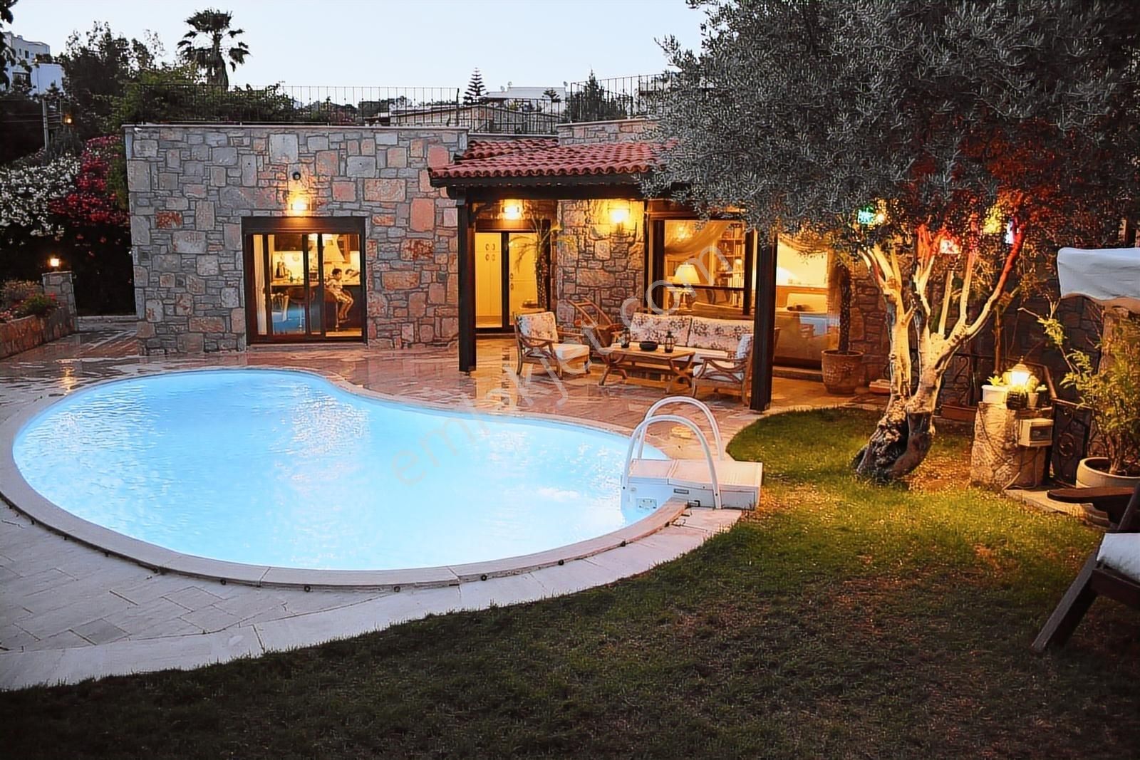 Bodrum Umurça'da Özel Havuzlu, Tamamen Müstakil Muhteşem Villa