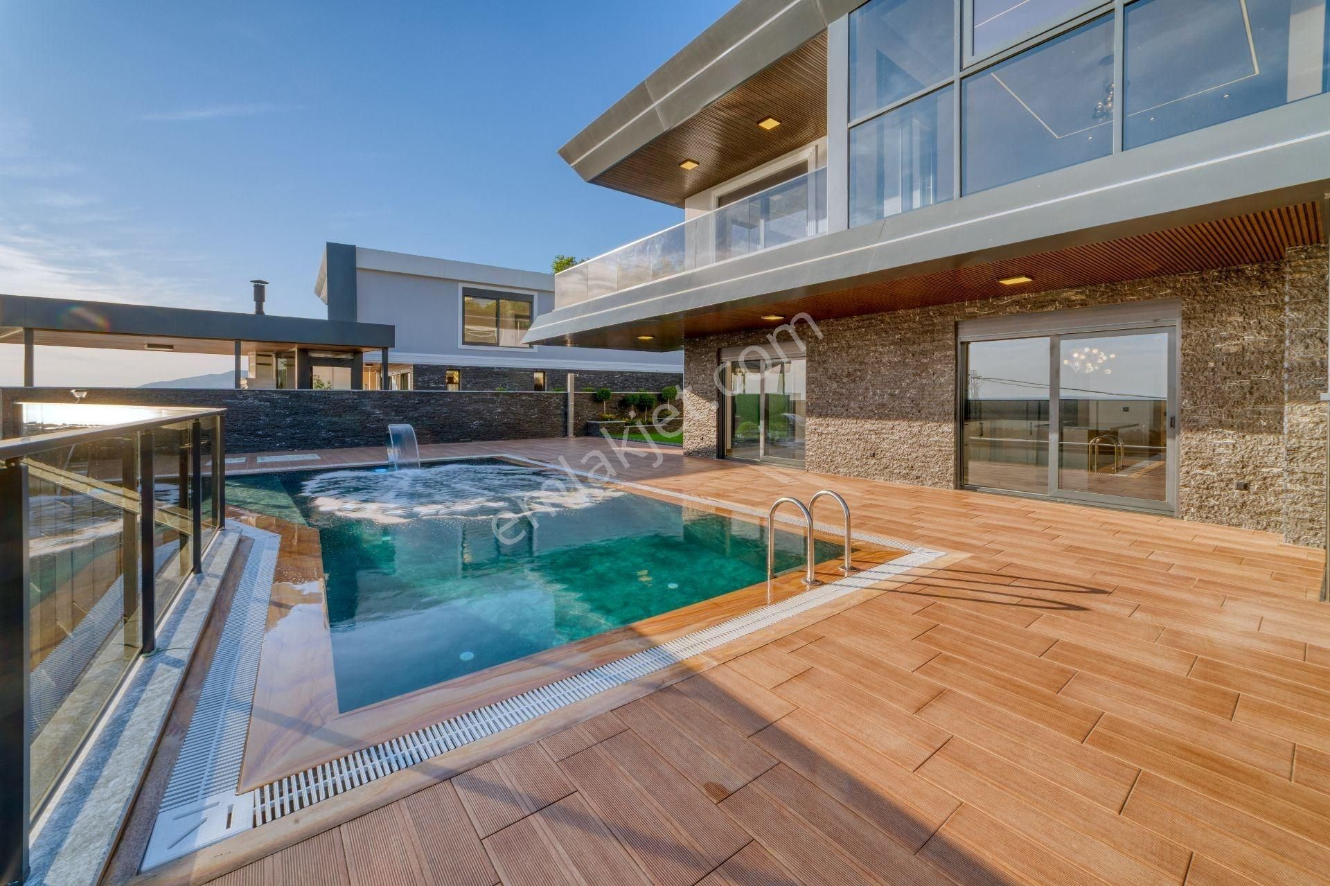 Alanya Kestel (yaylalı)’de Full Deniz & Kale Manzaralı Lüks 4+1 Özel Villa - Görsel 31