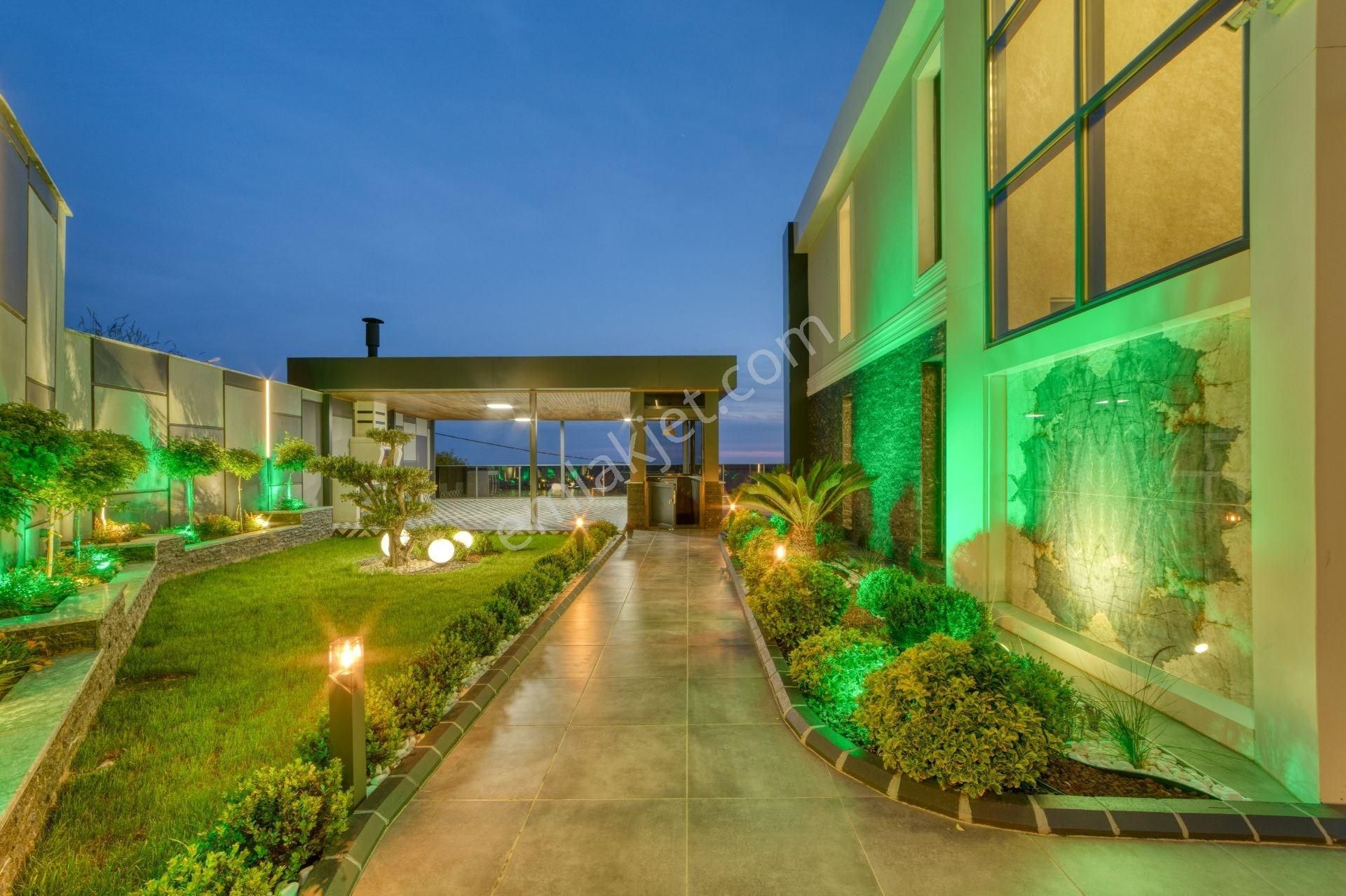 Alanya Kestel (yaylalı)’de Full Deniz & Kale Manzaralı Lüks 4+1 Özel Villa - Görsel 35