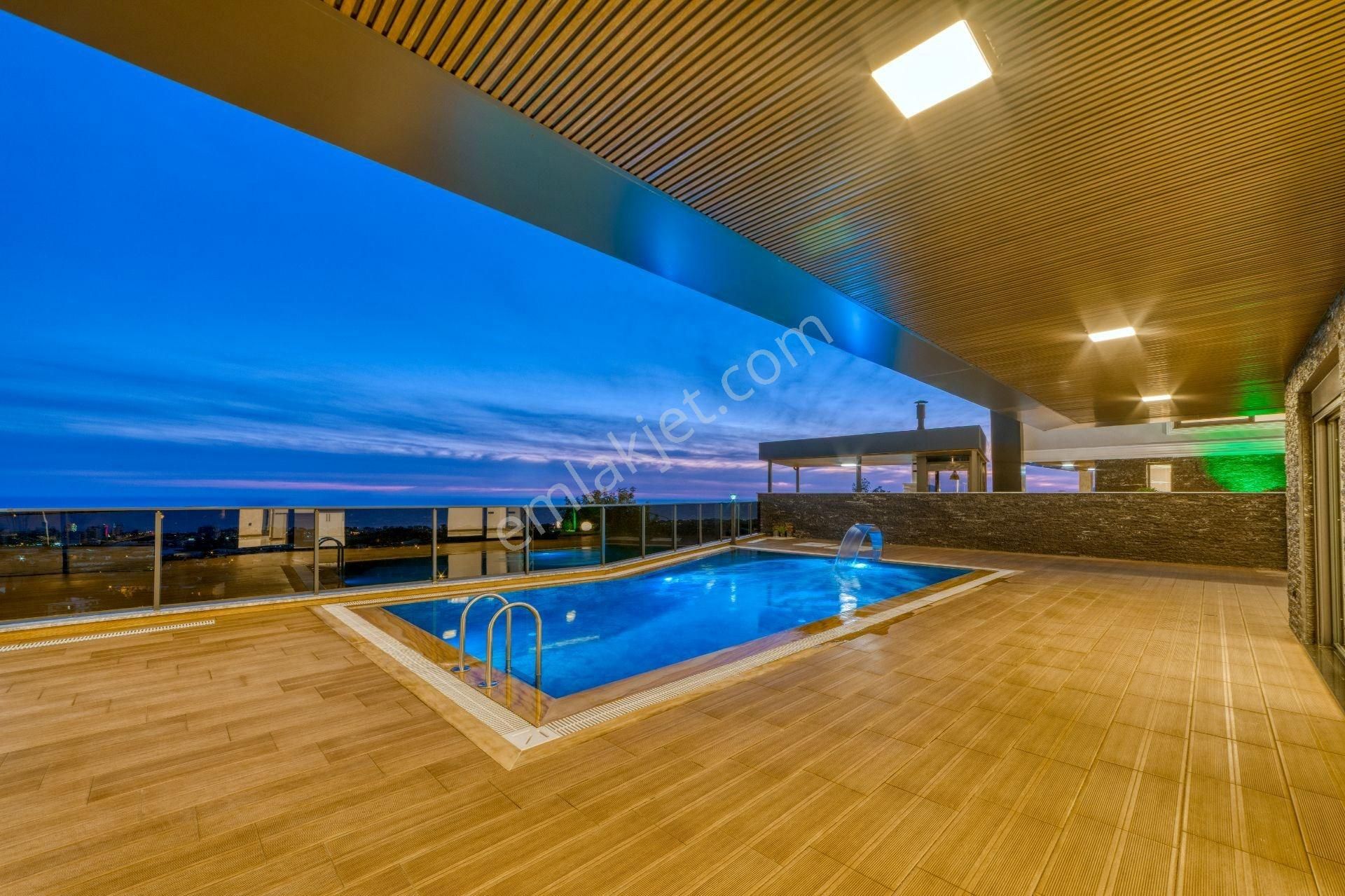 Alanya Kestel (yaylalı)’de Full Deniz & Kale Manzaralı Lüks 4+1 Özel Villa - Görsel 4