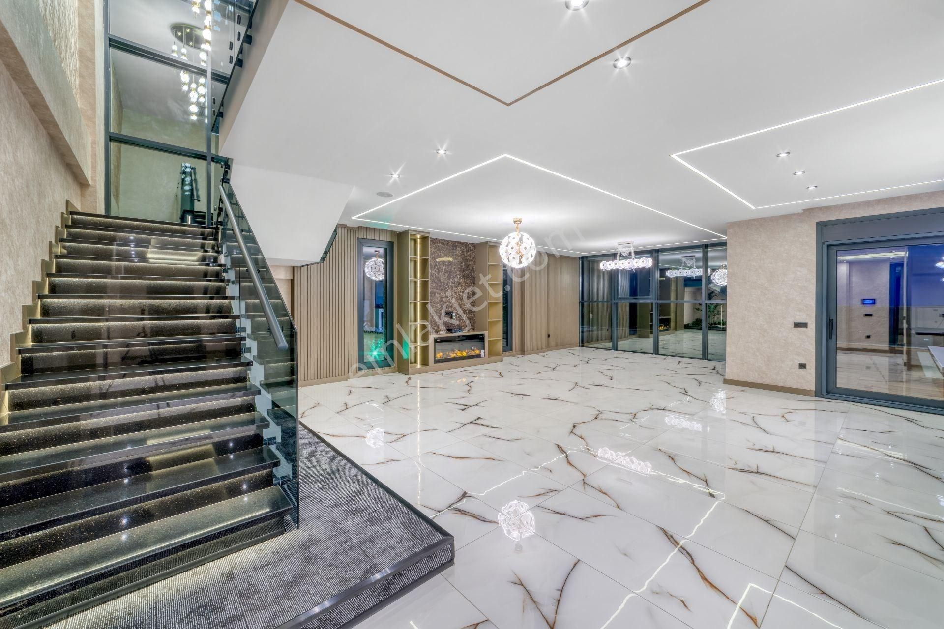 Alanya Kestel (yaylalı)’de Full Deniz & Kale Manzaralı Lüks 4+1 Özel Villa - Görsel 7