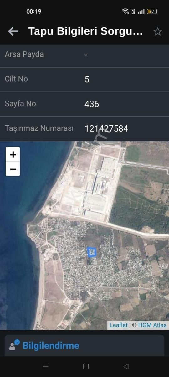 Gemlik Gençalide Satılık Arsa - Görsel 2