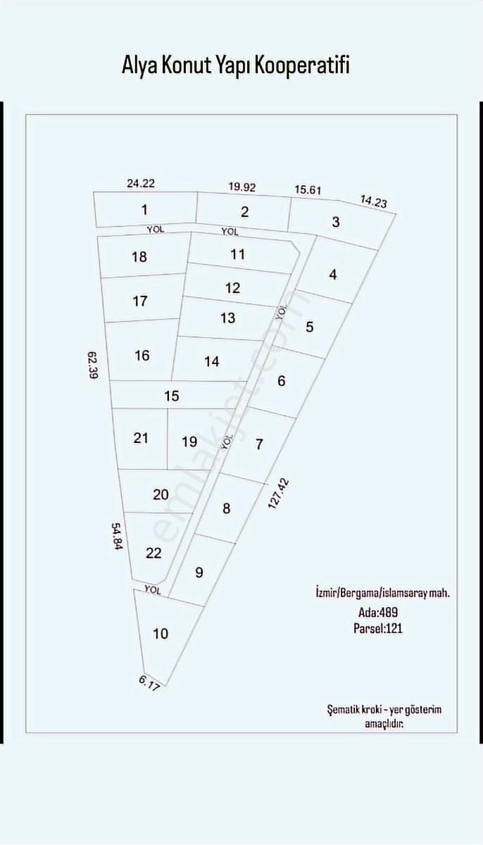 İmar Sınırına 500 Metre | Çevreyolu Üzeri | Fırsat Tarla Hissesi - Görsel 3