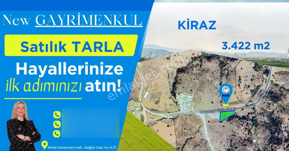 Yola Sıfır Kiraz Köyü'de Satılık Tarla - Görsel 3