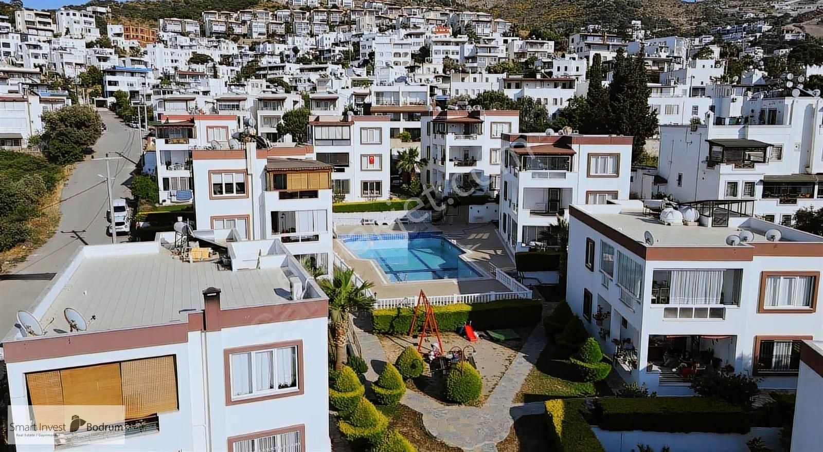 Turgutreis Karabağ Satılık Havuzlu Sitede Bahçe Katı 3+1 Daire - Görsel 12