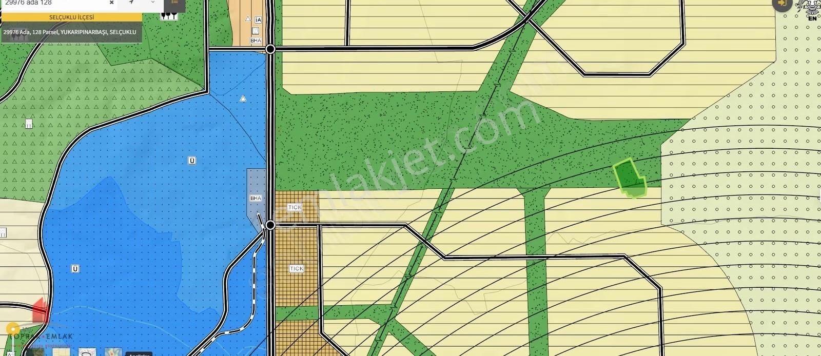 İstanbul Yolu 1. Konutta 1007m2 Satılık Tarla