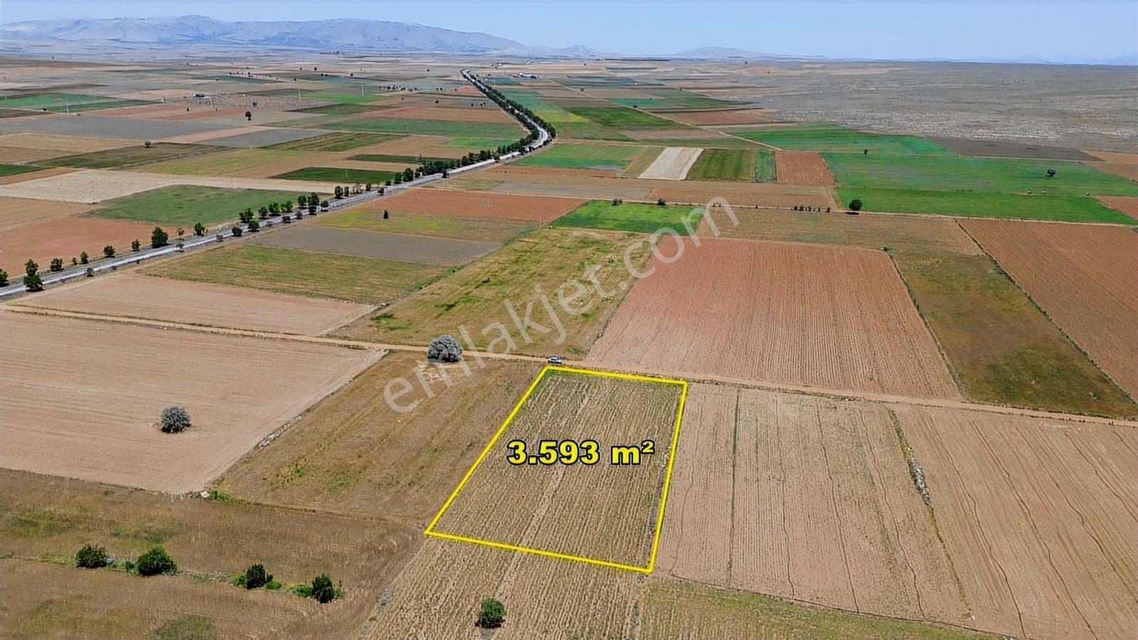 Akören Orhaniye'de 3.593 M² Asfalt Yola Yakın Müstakil Tarla - Görsel 5