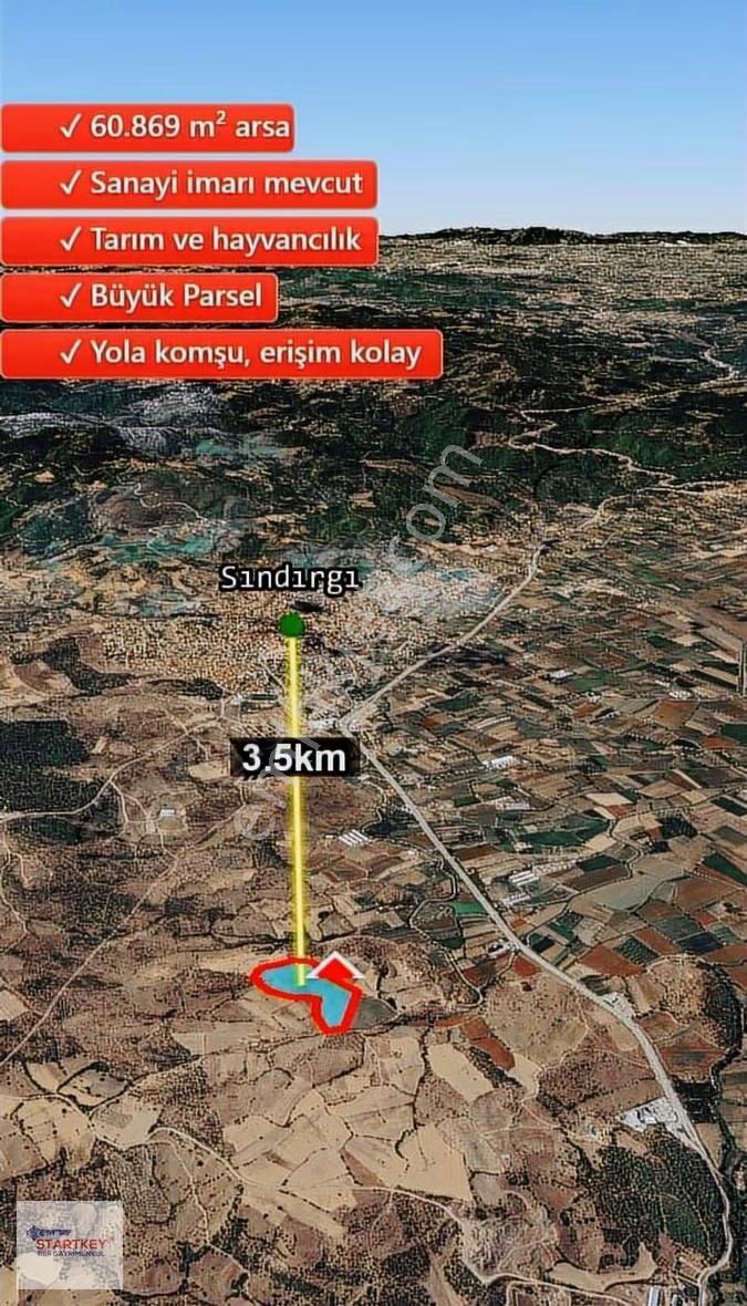 Balıkesir Sıngırgı Sanayi İmarlı Büyük Parsel Satılık Arsa - Görsel 4