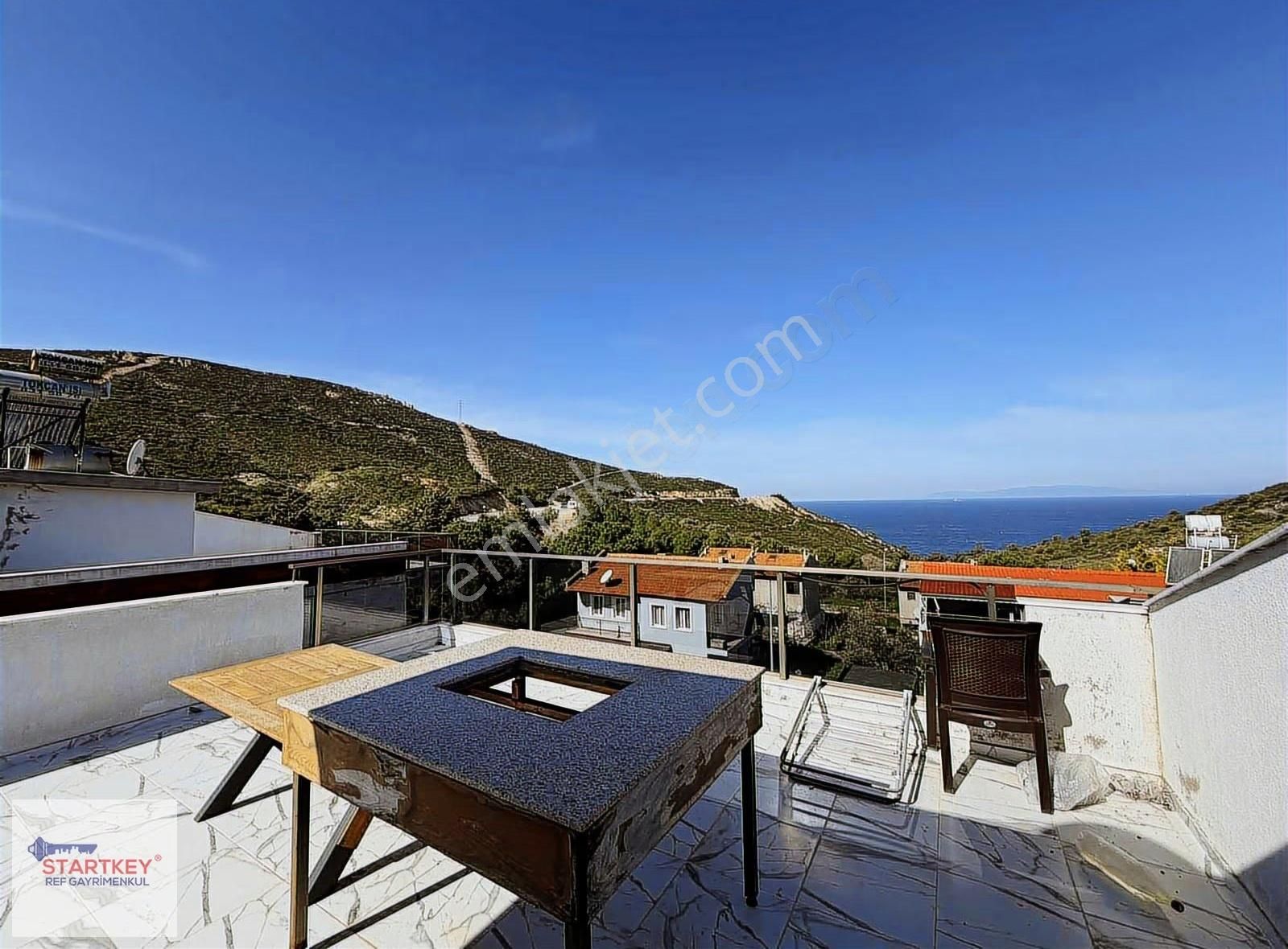 Yenifoça Burunucunda Teraslı Deniz Manzaralı 3+1 Dubleks - Görsel 10
