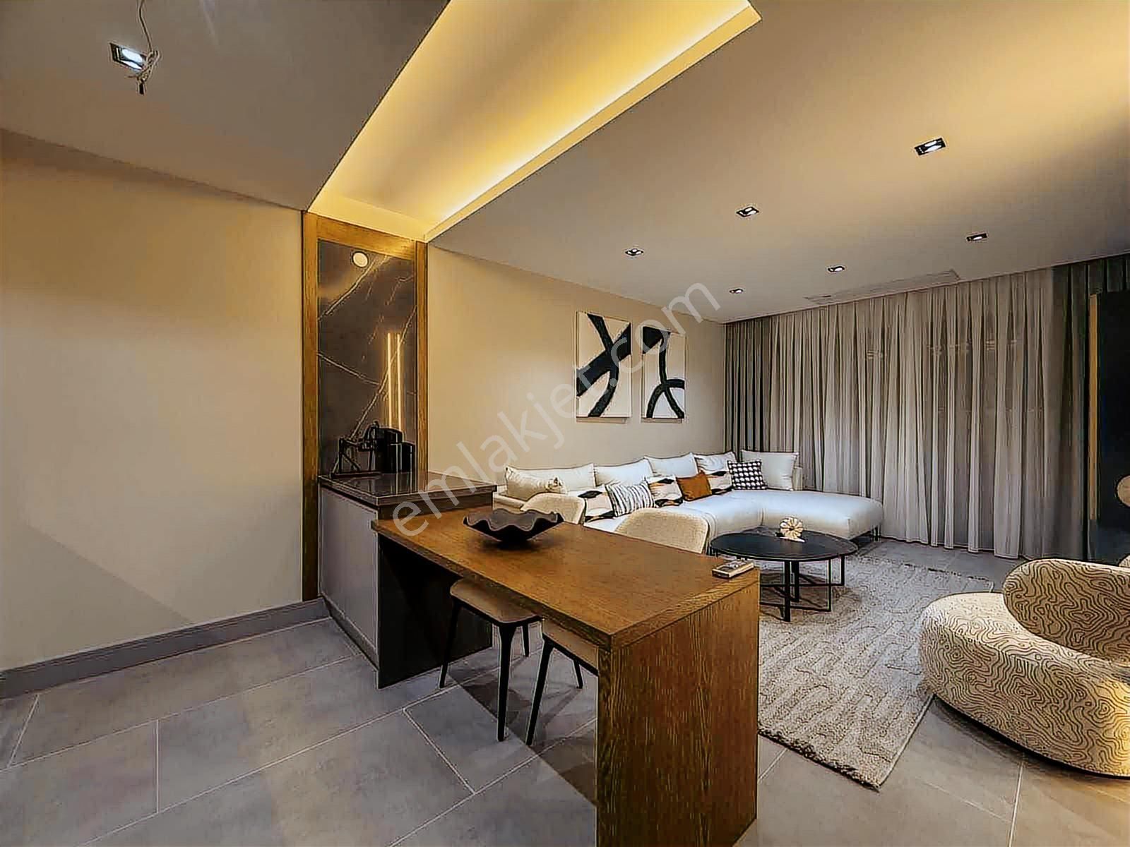 Kuşadası'nda Havuzlu Sitede Full Sıfır Eşyalı Satılık 2+1 Daire - Görsel 5