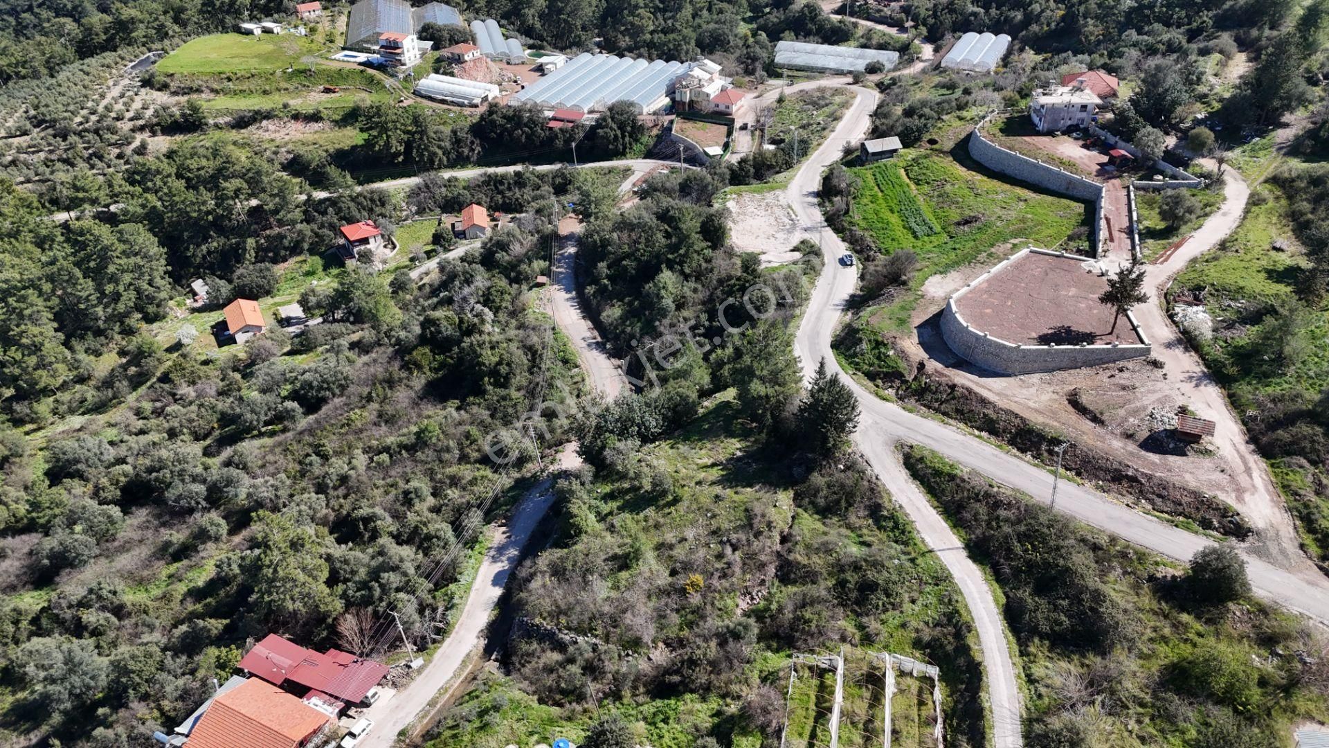 Olympos Yazır'da Deniz Manzaralı Asfalta Cephe Arazi - Görsel 13