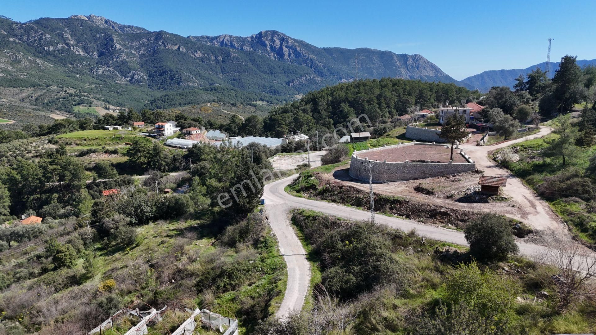 Olympos Yazır'da Deniz Manzaralı Asfalta Cephe Arazi - Görsel 7