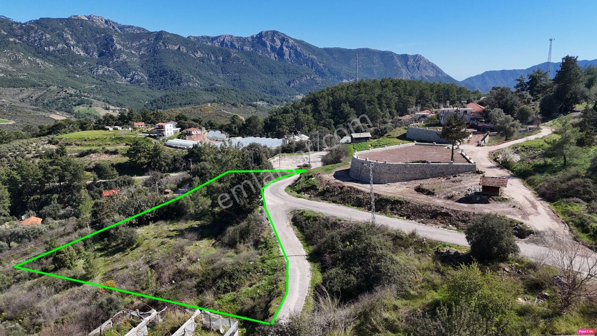 Olympos Yazır'da Deniz Manzaralı Asfalta Cephe Arazi - Görsel 6