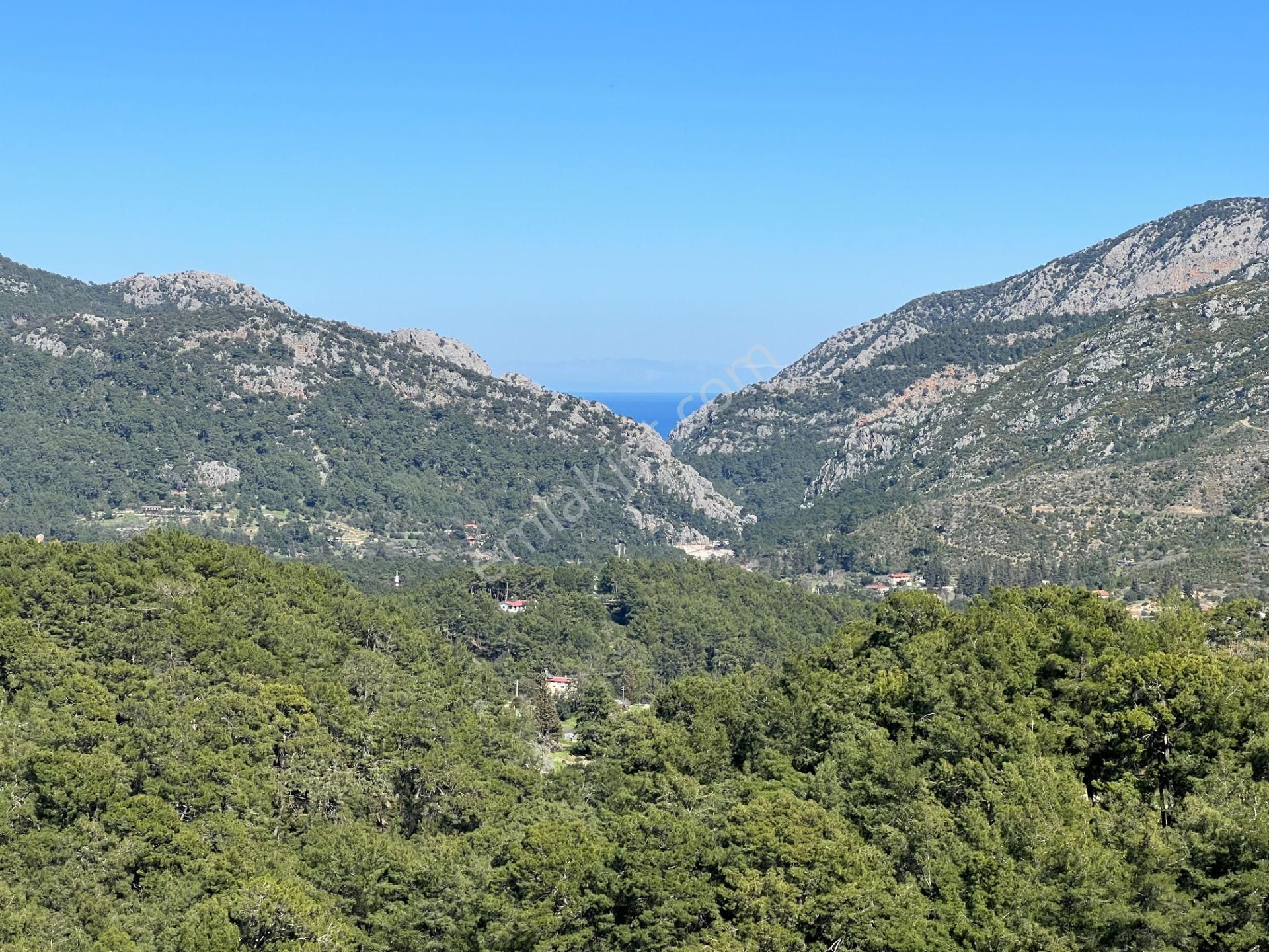Olympos Yazır'da Deniz Manzaralı Asfalta Cephe Arazi - Görsel 24