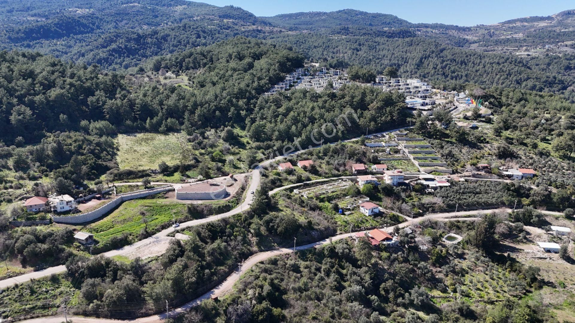 Olympos Yazır'da Deniz Manzaralı Asfalta Cephe Arazi - Görsel 17