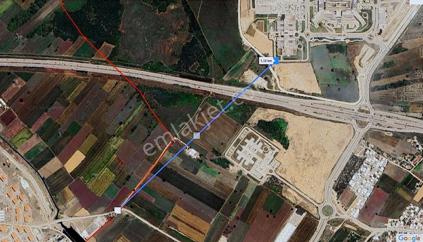 K2 Pera Bursa Yolçatı Bursa Şehir Hastanesine Komşu Fırsat Tarla - Görsel 4