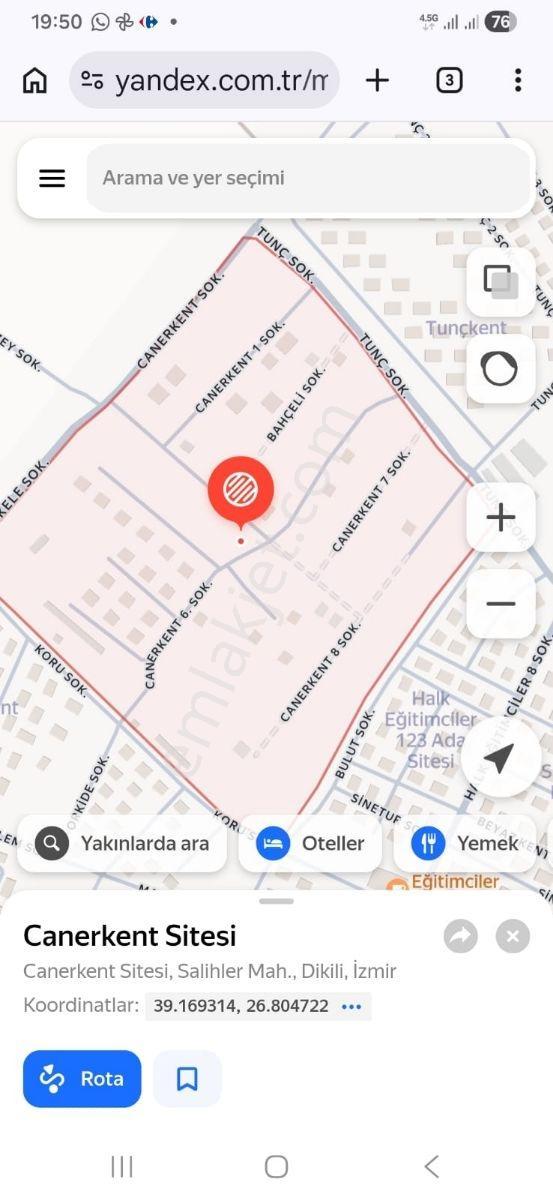 Dikili Salihler'de Satılık İmarlı Arsa - Görsel 9