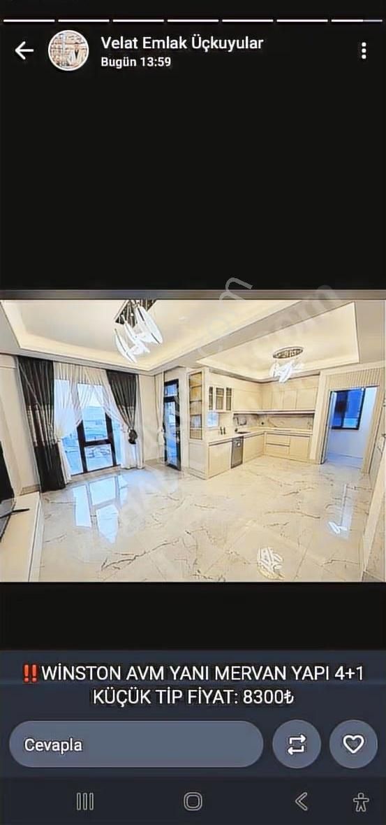 Mervan Yapı Küçük Tip 4.5+1 Daire - Görsel 11