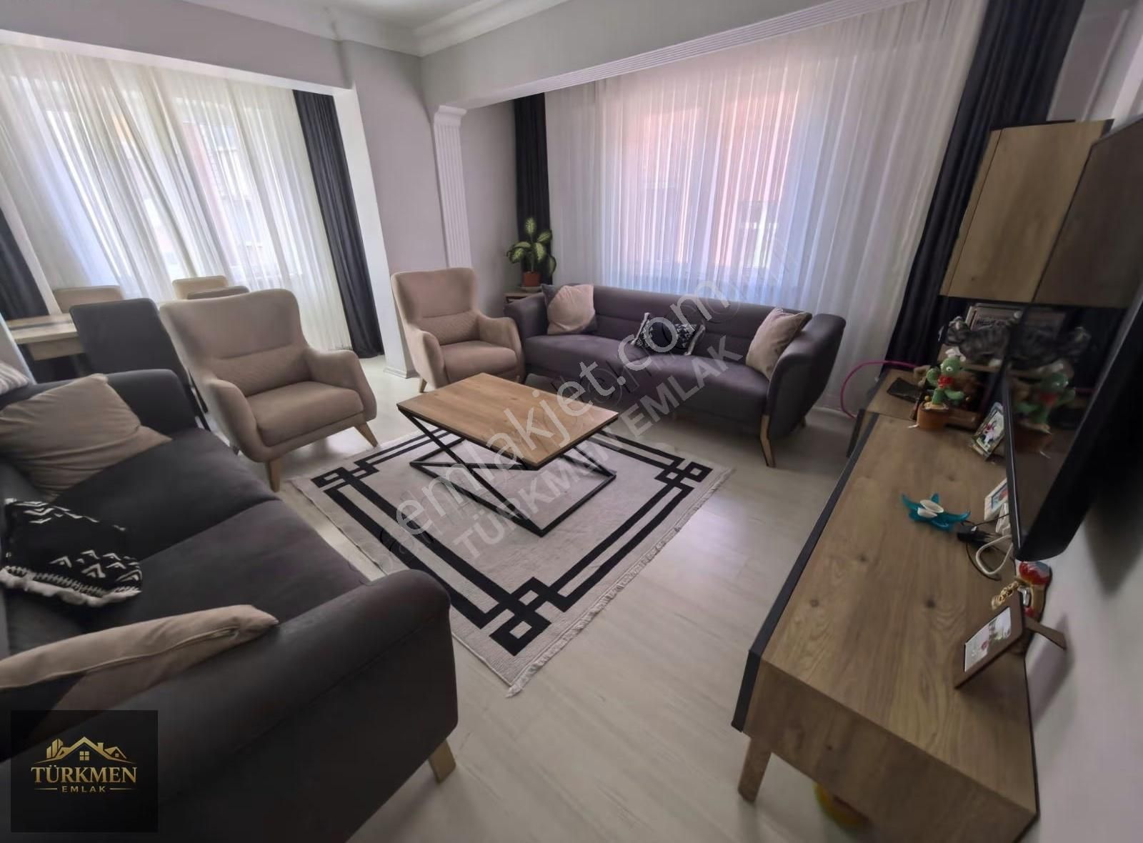 Türkmen Emlak'tan Çift Balkonlu Masrafsız 2 Kat Daire - Görsel 9