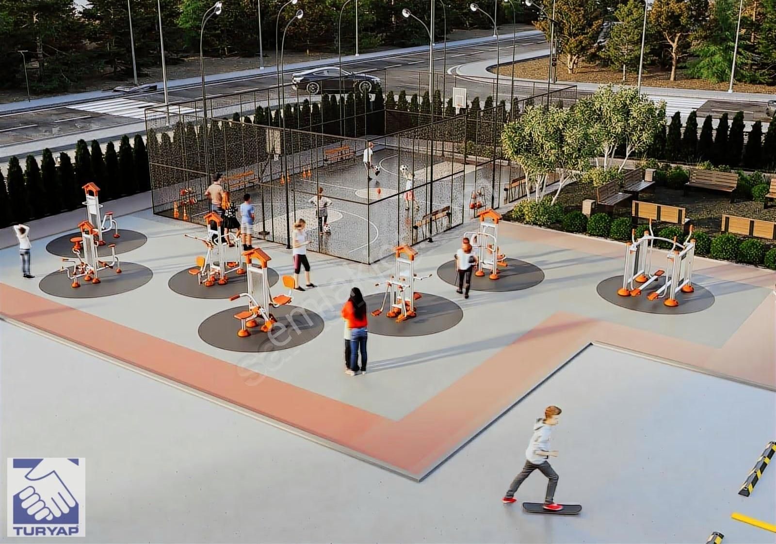 Protokol Yolunda Ankara Port'da Havuzlu Sitede Fırsat 1+1 - Görsel 2