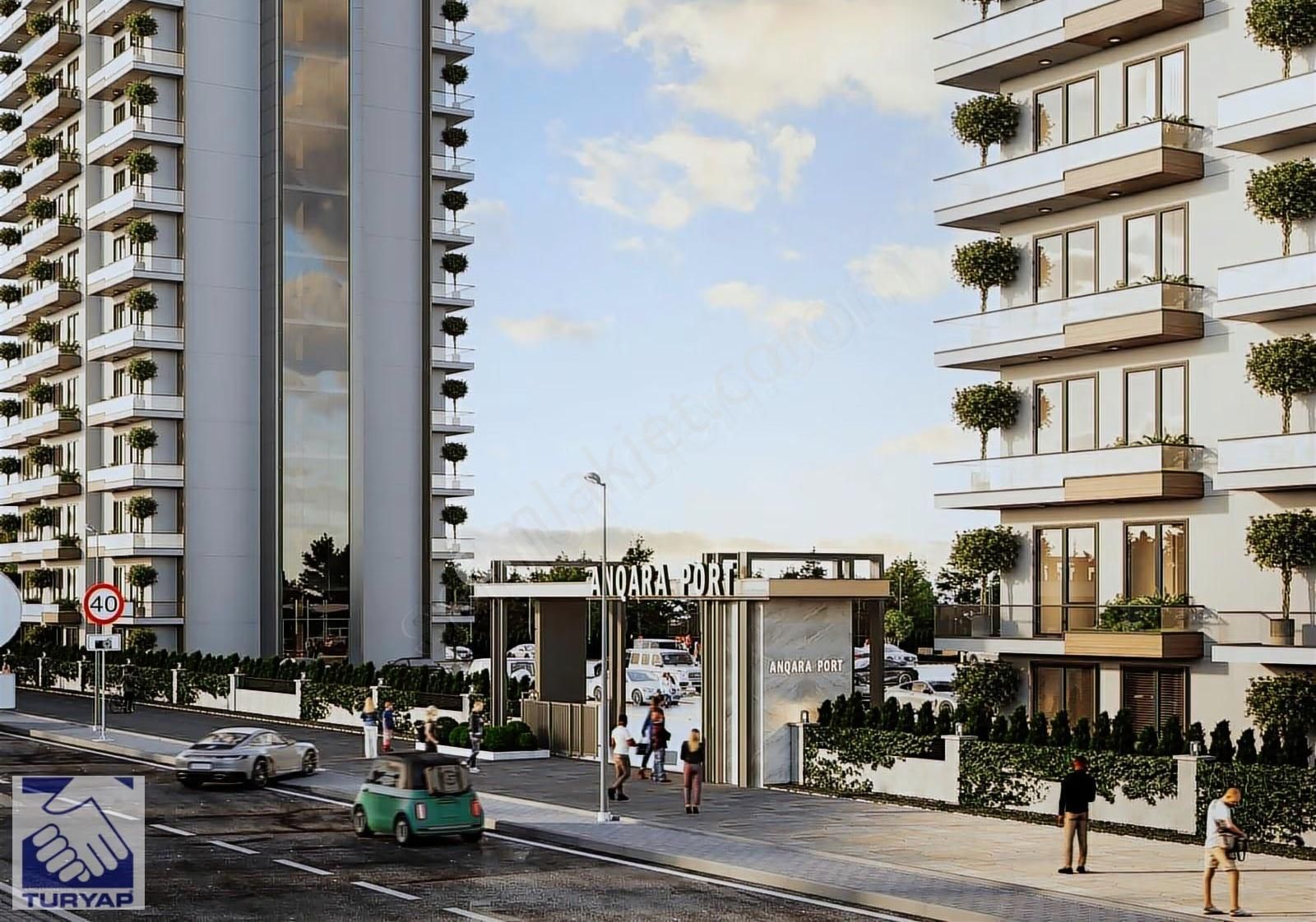 Protokol Yolunda Ankara Port'da Havuzlu Sitede Fırsat 1+1 - Görsel 24