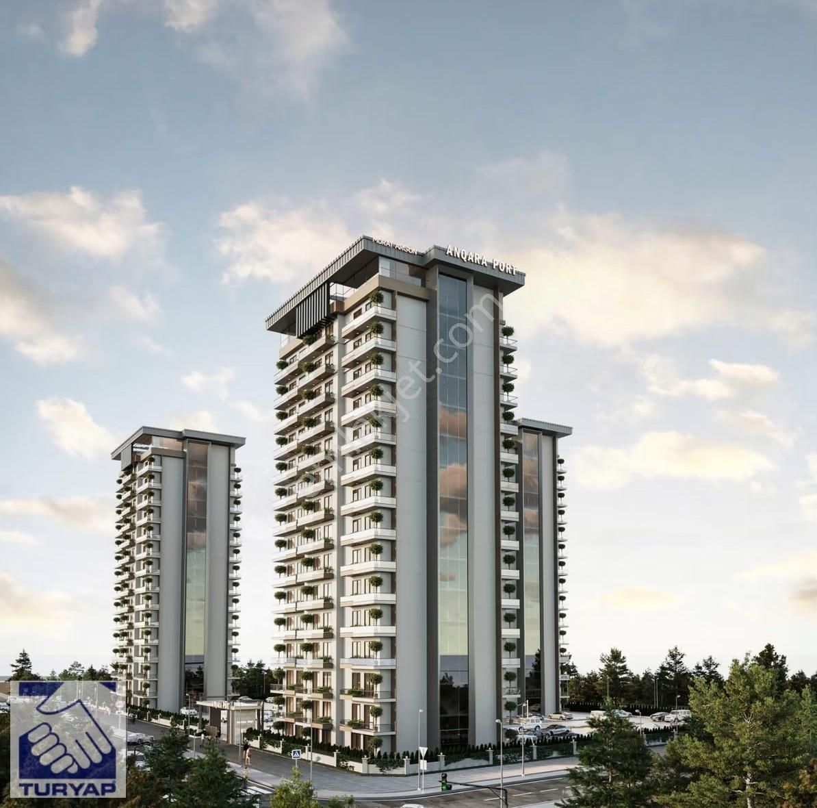 Protokol Yolunda Ankara Port'da Havuzlu Sitede Fırsat 1+1