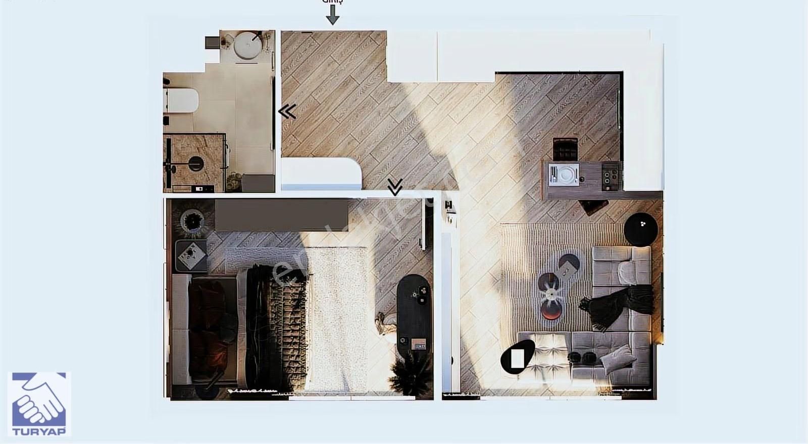 Protokol Yolunda Ankara Port'da Havuzlu Sitede Fırsat 1+1 - Görsel 29