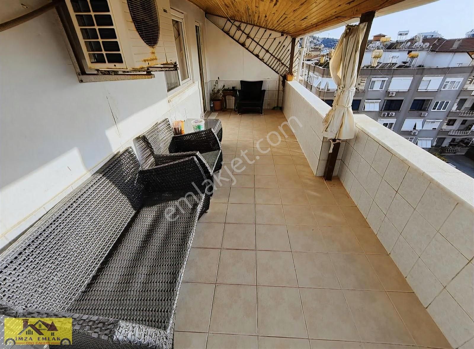 Alanya Merkezde Asansörlü, Full Eşyalı Kiralık Daire - Görsel 14