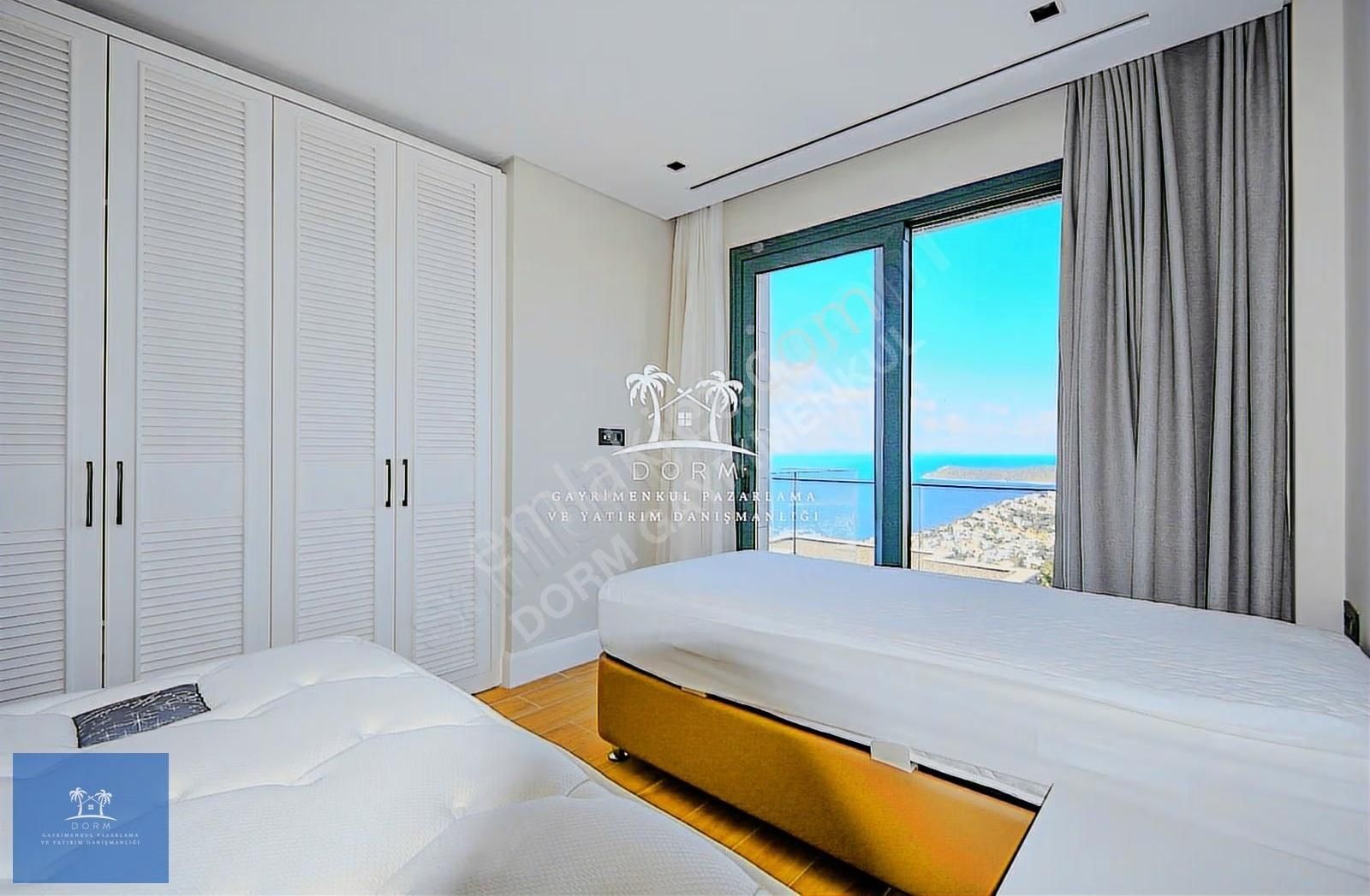 Gümüşlük Koyunbaba'da Deniz Manzaralı Satılık 4+1 Villa - Görsel 33