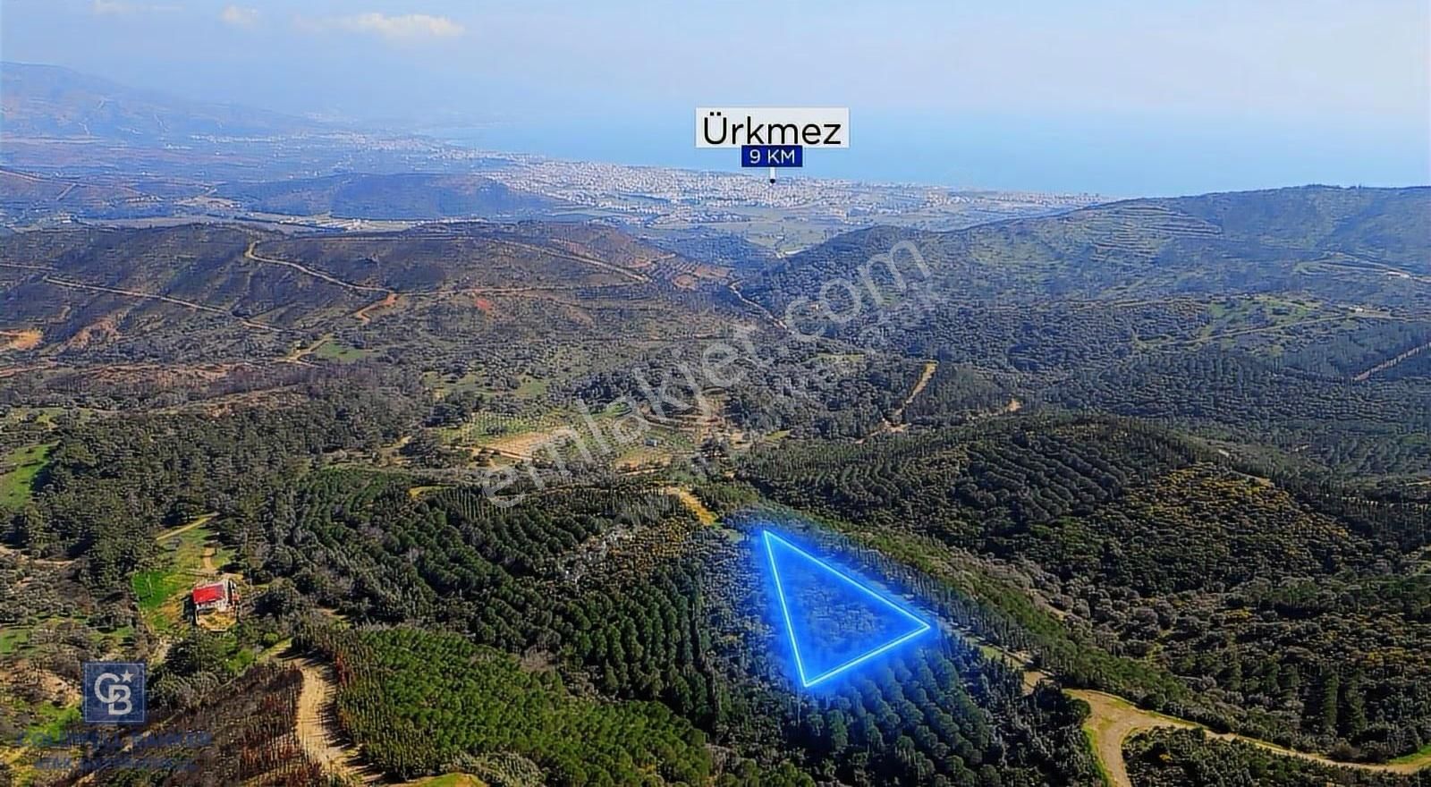 Seferihisar Atatürk Mahallesinde Doğanın Kalbinde Satılık Tarla - Görsel 8