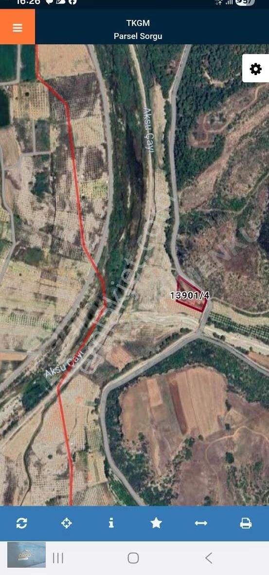 Antalya Aksu Kayadibi 4.263m2 Müstakil Tapulu Parsel