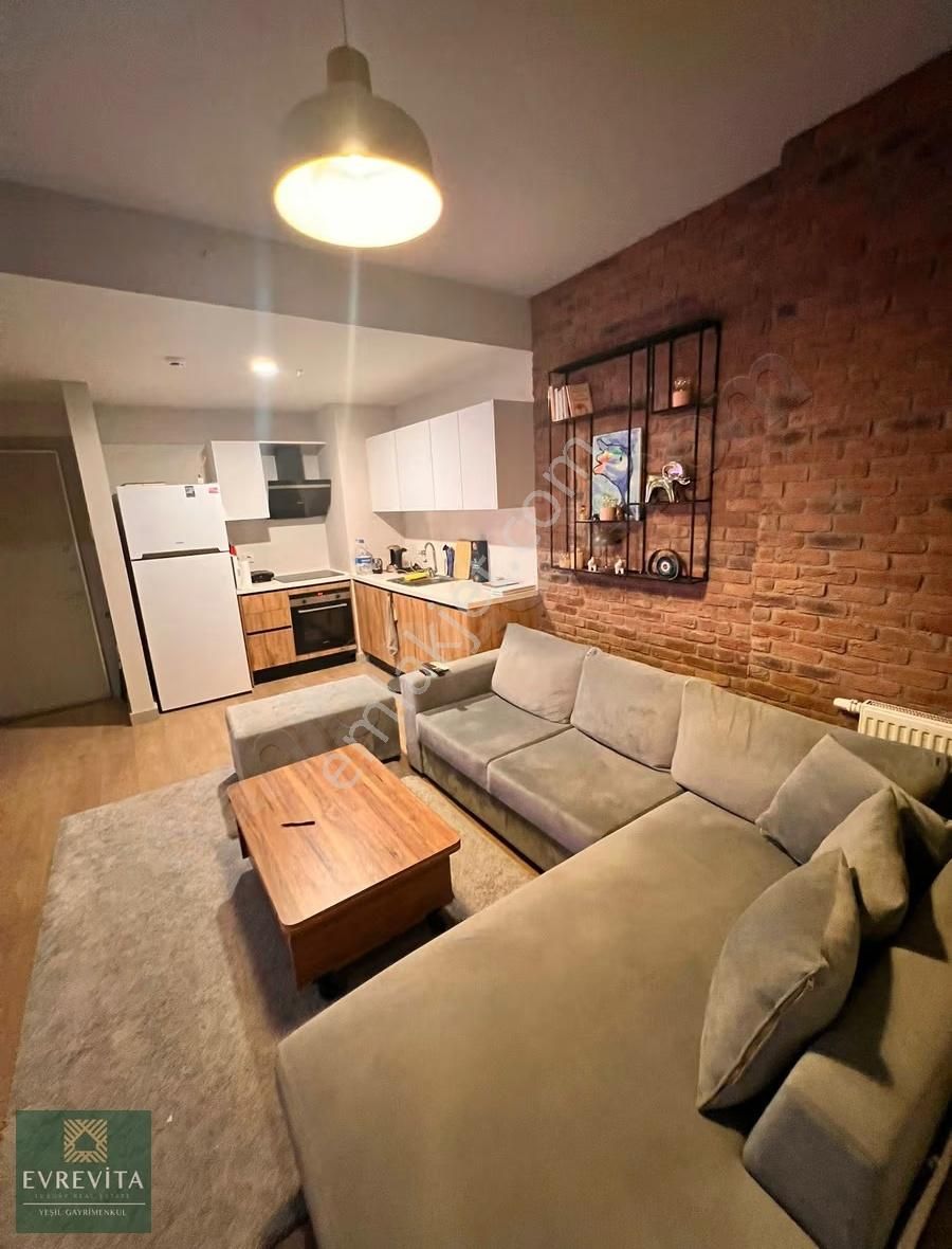 Akzirve Strada'da Eşyalı Balkonlu Tadilatlı Kiralık 1+1 - Görsel 8