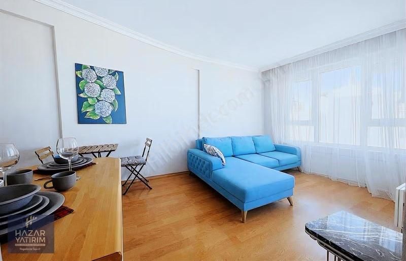 Şehir Merkezinde Denız Ve Şehir Manzaralı, Eşyalı 1+1 - Görsel 21