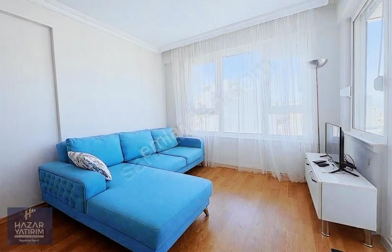 Şehir Merkezinde Denız Ve Şehir Manzaralı, Eşyalı 1+1 - Görsel 10