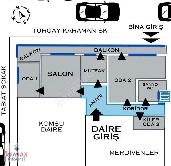 Fevzi Çakmakda Yatırımlık 2+1 Önü Açık Satılık Daire - Görsel 13