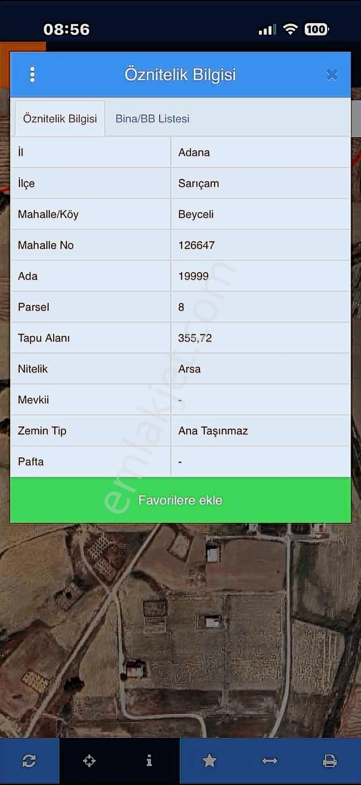 Beyceli Mah Tek Tapu 355m2 Önü 10 Metre Sokak Satılık Arsa - Görsel 7